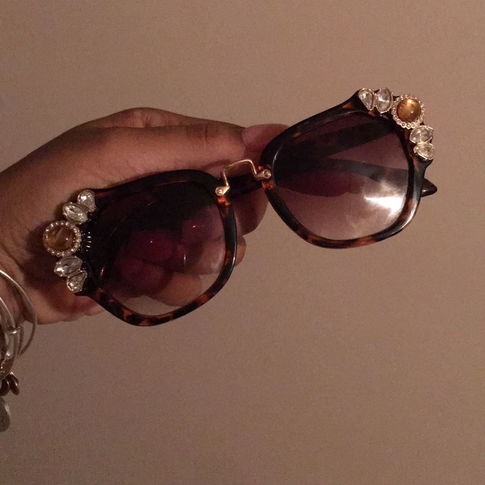 Embellished sunglasses